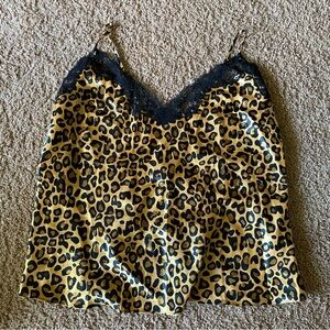Frederick's Leopard Top